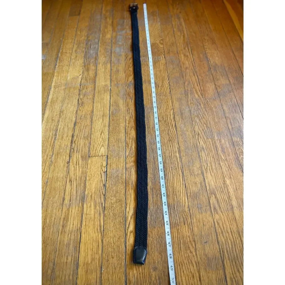 ARROW Black Stretch Woven Belt Mens sz 40/42